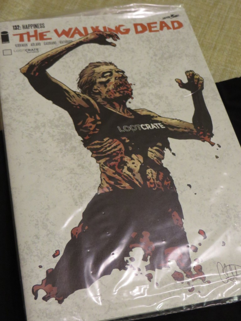 LootCrate Exclusive Walking Dead 132 Variant Cover